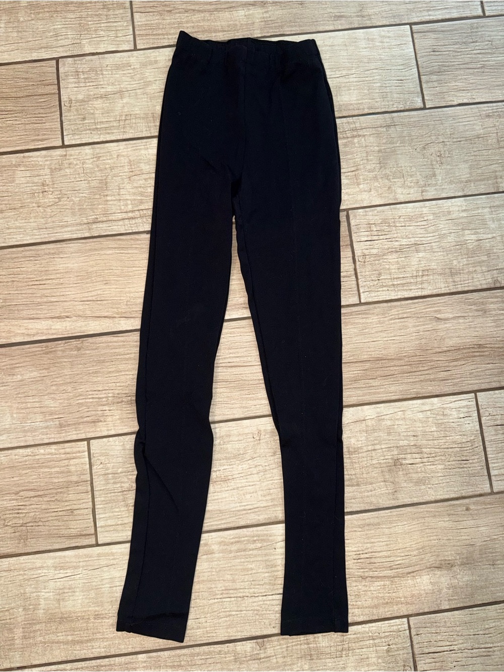 Babaton Black High-Rise Stretch Leggings